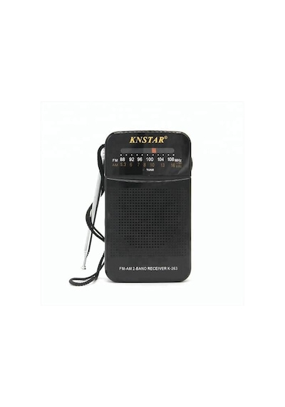 Knstar K-263 Taşınabilir Fm Radyo Cep Tipi Taşınabilir Fm Radyo