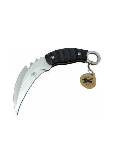 Gear  X 0485 Tırtıklı Outdoor Bıçak 20 Cm - Kılıflı