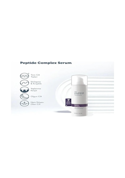 The Purest Solutions Peptit İçerikli  Cilt Bakım Serumu 30 ML