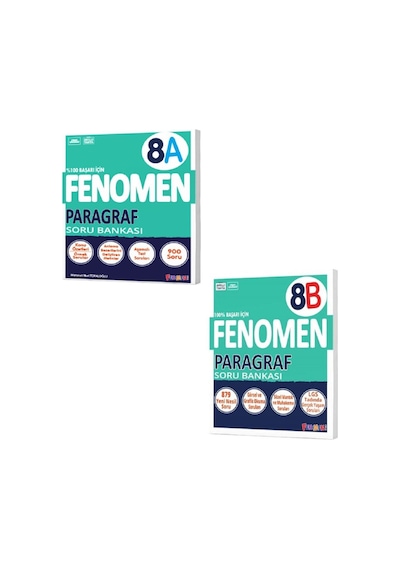 Fenomen 8 Paragraf A + B Soru Bankası
