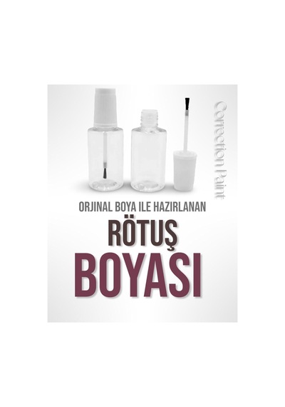 Flea Market Audi Ly9b Siyah Rötuş Boyası, Fırçalı, 25 Ml, A3, A4, A5, A6, A7, A8, Q2, Q5, E-tron, Gt, S8 İle Uyuml