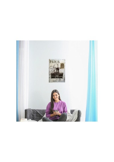 Paris Ahşap Poster