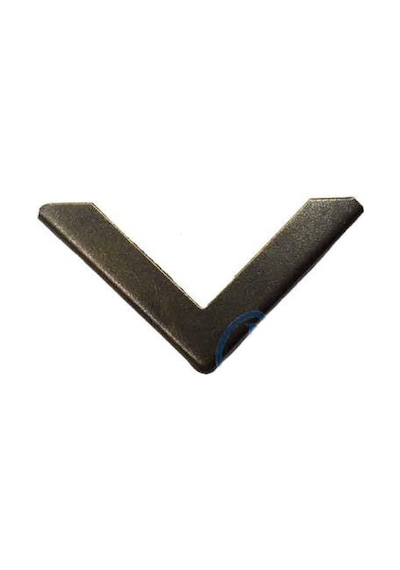 Kitap, Kapak, Menü, Albüm Köşesi, Büyük - 23x40mm, Eskitme, 10 Adet