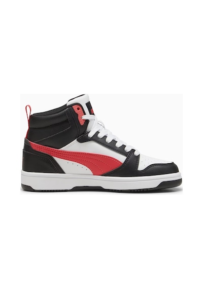 Puma Rebound V6 Mid Günlük Spor Ayakkabı C-pum393831j10p16 Siyah - Beyaz