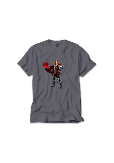 Thor Jane Foster Gri Tişört Gri