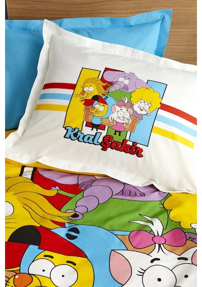 Karaca Home X Kral Şakir Sıkı Dostlar Tek Kişilik Nevresim Takımı 200.22.14.0391