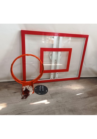 Mia Basketbol Panya Seti 90 120 8 Mm Solid Polikarbon 45 Cm Sabit Çember