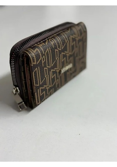 Just Polo Kadın 6 Kart 1 Kimlik Bölmeli Çıtçıt Ve Furmuarlı Şık Cüzdan Shopper Kahverengi - Taba