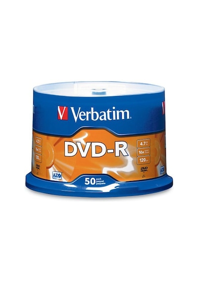 Verbatim 16X 4.7Gb 50 Li Spindle Dvd-R 120Min Boş Dvd