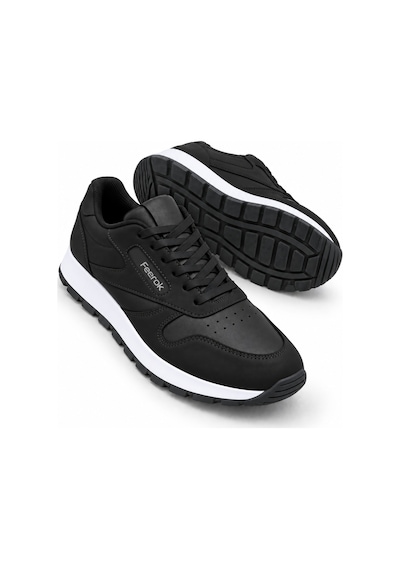 Feerok Urban Günlük Sneaker Unisex Spor Ayakkabı Siyah - Beyaz