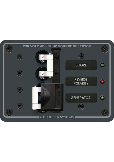 Blue Sea Systems AC Kaynak Seçme Paneli 230V AC 8161