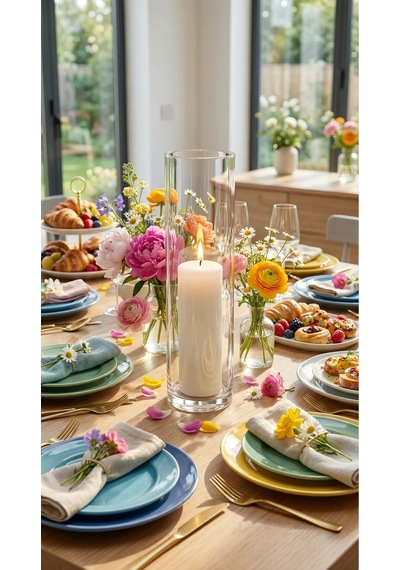 Zarafetin En Net Hali: 10x30 Cm El İşçiliği Premium Silindir Vazo - Mumluk Beyaz