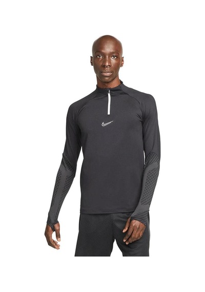 Nike M Nk Df Strk Dril Top Dh8732-010 Siyah Erkek Sweatshirt Siyah Siyah