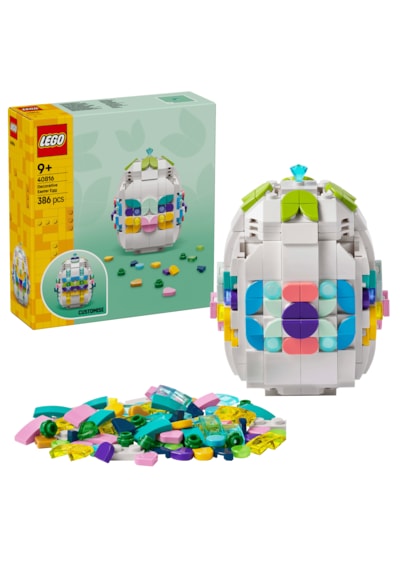 LEGO® LEL Seasons and Occasions Dekoratif Paskalya Yumurtası 40816 - 9 Yaş ve Üzeri Çocuklar için Oyuncak Yapım Seti (386 Parça)