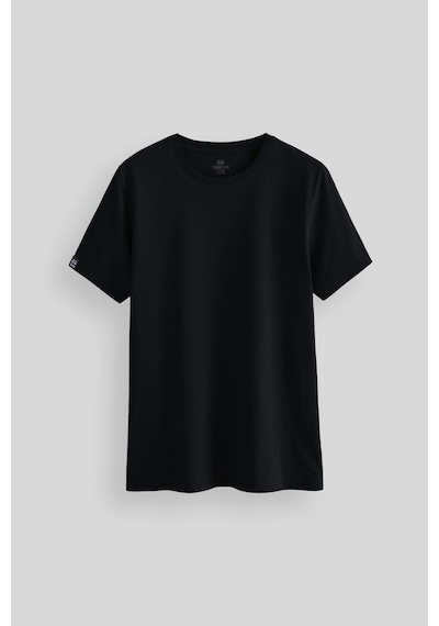 Tommy Life Erkek T-shirt O Yaka T10er-87911 01-siyah