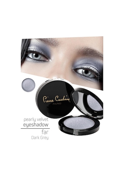 Pierre Cardin Pearly Velvet Eyeshadow - Göz Farı - Dark Grey