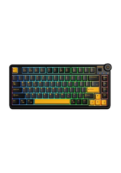 Aula Au75 3 Modlu Rgb Hot Swap Mekanik Tkl Seiya Switch Kablosuz Makrolu Klavye Siyah