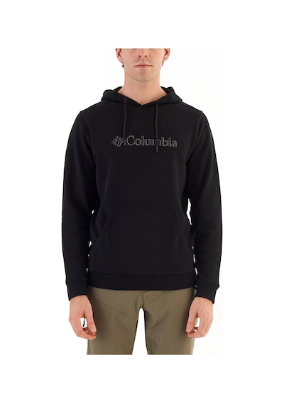 Columbia Csc Branded Shadow Erkek Kapüşonlu Sweatshirt-4554 Siyah