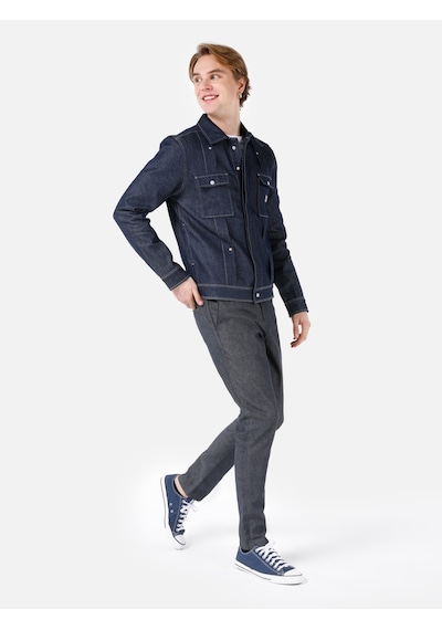 Colin's Colins 073 Wils Normal Kesim Orta Bel Düz Paça Koyu Mavi Erkek Pantolon Cl1067279 001