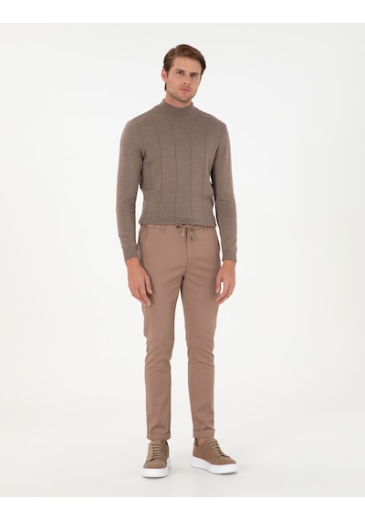 Pierre Cardin Erkek Vizon Pantolon Kanvas-chino 50295932-vr052 Vizon