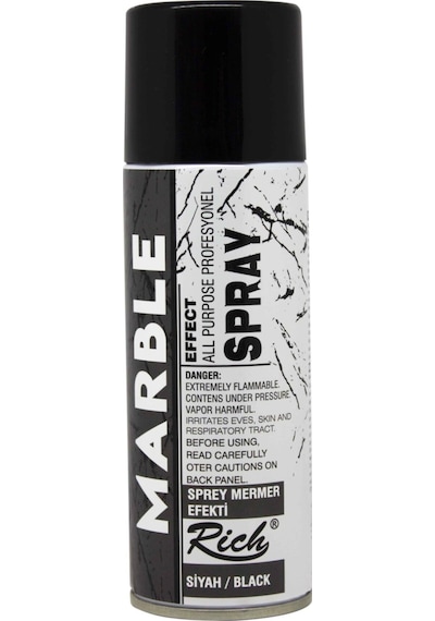 Sprey Mermer Efekti 200 Ml. Siyah