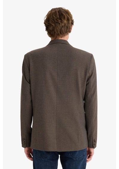Defacto Modern Fit Blazer Ceket F7655ax25aubn571 Kahve