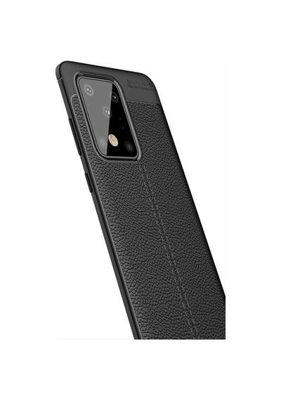 Samsung Uyumlu Galaxy S20 Ultra Kılıf Deri Tarzı Niss Silikon Case