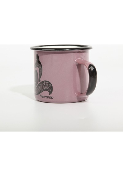Freecamp Campers Emaye Mug 350ml-lila Renkli
