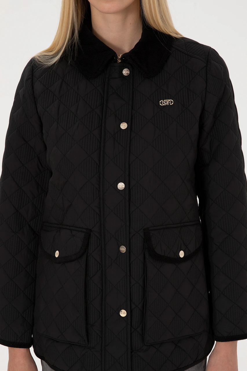 U.s. Polo Assn. Kadın Siyah Mont 50307939-vr046 Siyah