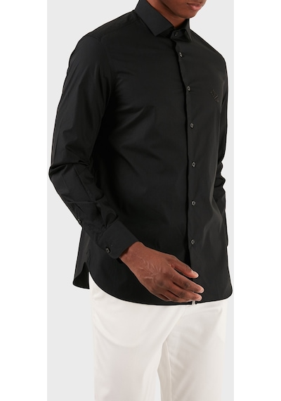 Emporio Armani Erkek Gömlek 3d1c86 1k2nz 0999 Siyah