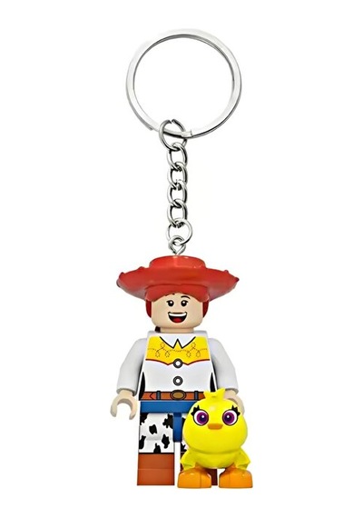 Jessie Ve Çiko Minifigür Anahtarlık - Koleksiyon Çanta Ve Cüzdan