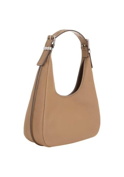 Michael Kors Nolita Small Pebbled Leather Hobo Shoulder Bag 30f4gy5h1l Açık Kahverengi