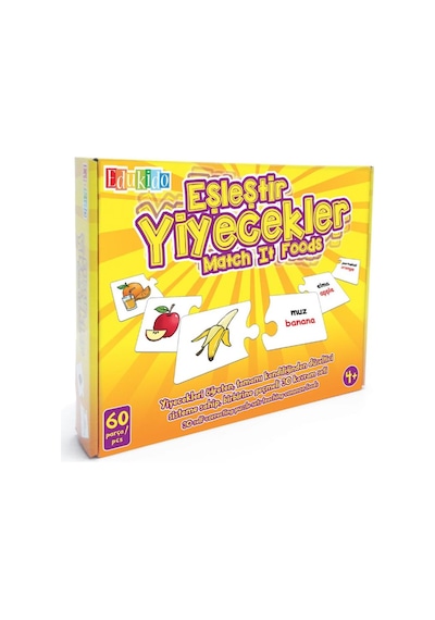 Edu-1002 Eşleştir Yiyecekler -chiva