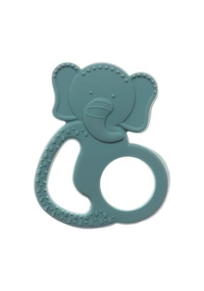 Babyjem Silikon Fil Diş Kaşıyıcı Mint