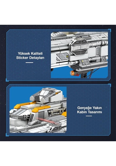 Reobrix 788 Sonsuz Evren Lagrange Cv-11003 Infinite Universe Lagrange Yaratıcı Yapı Blok Seti Building Blocks - 966 Parça