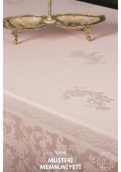 Raya Lüx Jakar Bambu Kumaş Pudra Masa Örtüsü 160x320 Cm - 1103 Çok Renkli