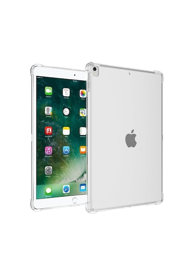 İpad 7. 8. 9. Nesil 10.2 İnç İle Uyumlu Köşe Korumalı Şeffaf Esnek Antishock Kılıf Arka Kapak