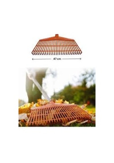 Ayrex Feyza Yapı Tuna Plastik Yaprak Ve Fındık Tırmığı 47 Cm 28 Diş