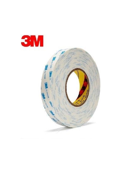 3m Ekstra Güçlü Çift Taraflı Köpük Bant Beyaz - 15 MM Genişlik 15 MM Genişlik 5 Metre