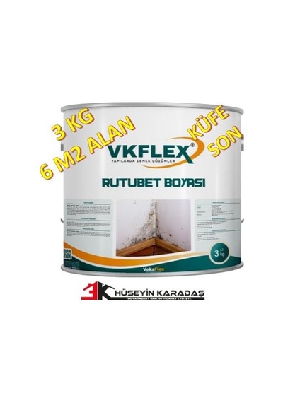 VKFLEX Rutubet ve Küf Boyası  3 KG