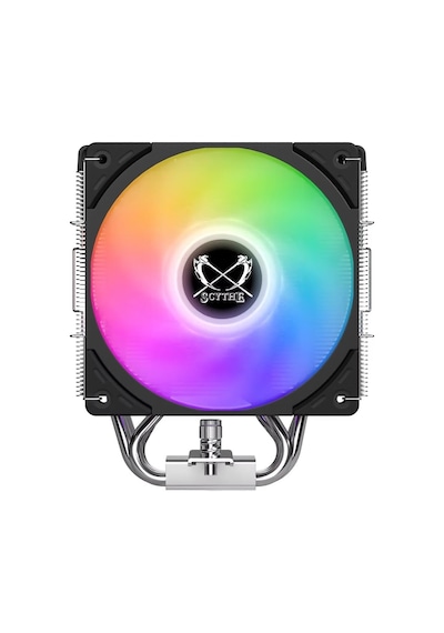 Scythe Mark 4 Argb Scktt-4000ar Original Tasarım 12 Cm Intel Lga1700, Lga1151, Amd Am5, Am4 Desteği, 120mm,yan Akışlı İşlemci Hava Soğutucusu