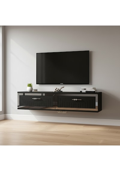 Tda1206ag Tuna120 Duvara Montaj Tv Stand Antrasit-gold 120cm