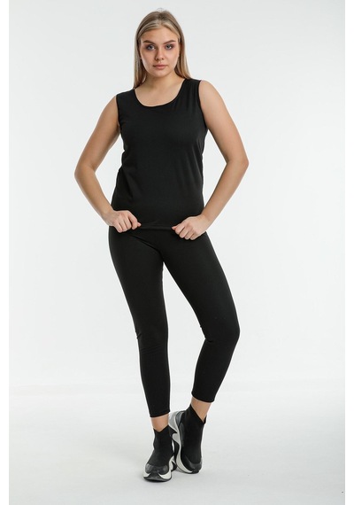 Fit Women Termal Atlet Takım 4412 Siyah