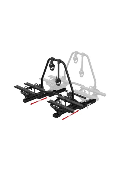 Enduro Bs260 Black Edition Kısa Çeki Oku Uyumlu Karavan Bisiklet Taşıyıcı - Kayar Sistemli 60kg