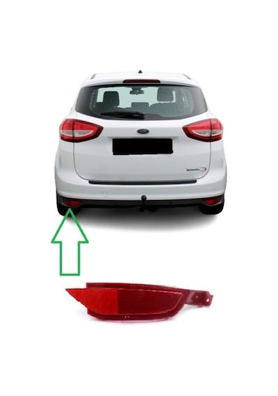 Ford C-Max Arka Tampon Sis Farı Sol Taraf Duylu 2011/2018