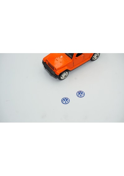 Volkswagen Oto Anahtar 3M Metal Alaşım Logo 2Li Set (262917321)