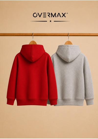 Overmax Çocuk 2 Li Sweatshirt Takımı 3-12 Yaş Gri-kırmızı - 917353073 Gri-kırmızı