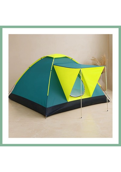 Bşkvirgo 3 Kişilik Kamp Çadırı 210x210x210 Cm Bsk2026 Çok Renkli