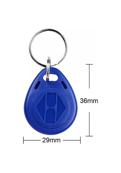 Sr-600 H Rfıd Proximity Anahtarlık 125 Khz Kopyalanamaz Geçiş Kontrol Keyfob 1000 Adet
