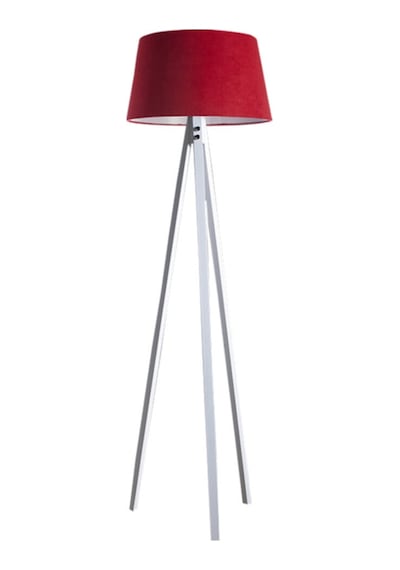 Düz 3 Ayak Tripod Lambader Abajur Avize Aydınlatma Ahşap Beyaz Ağaç Dekor Lamba Aplik Masif Doğal Diğer